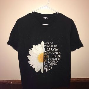 Sunflower T-shirt “quote”